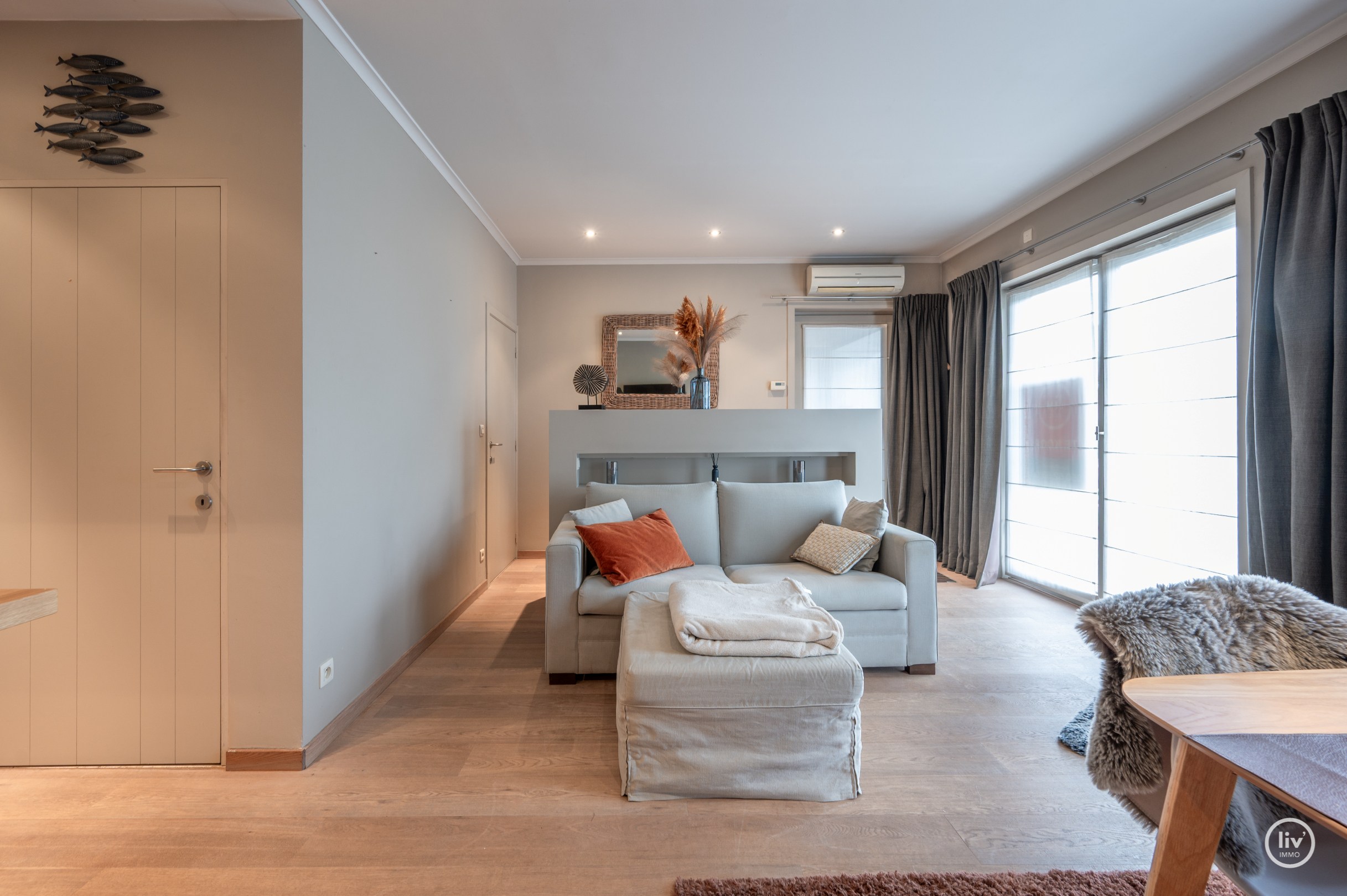 Gezellig appartement vlak bij de Lippenslaan met zicht op het groen. 