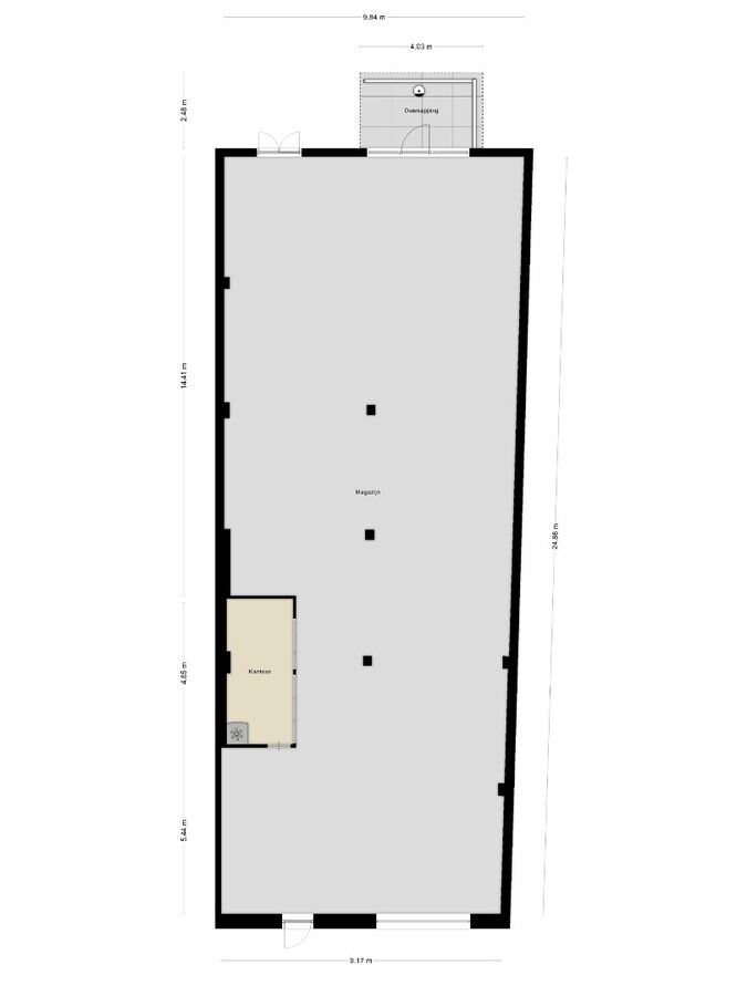 Gerenoveerde woning met uitzonderlijk groot magazijn op unieke locatie te Duffel 