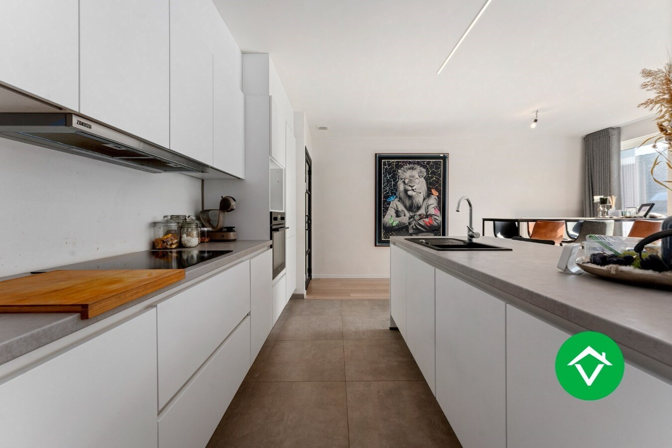 Appartement met autostandplaats te Leke 