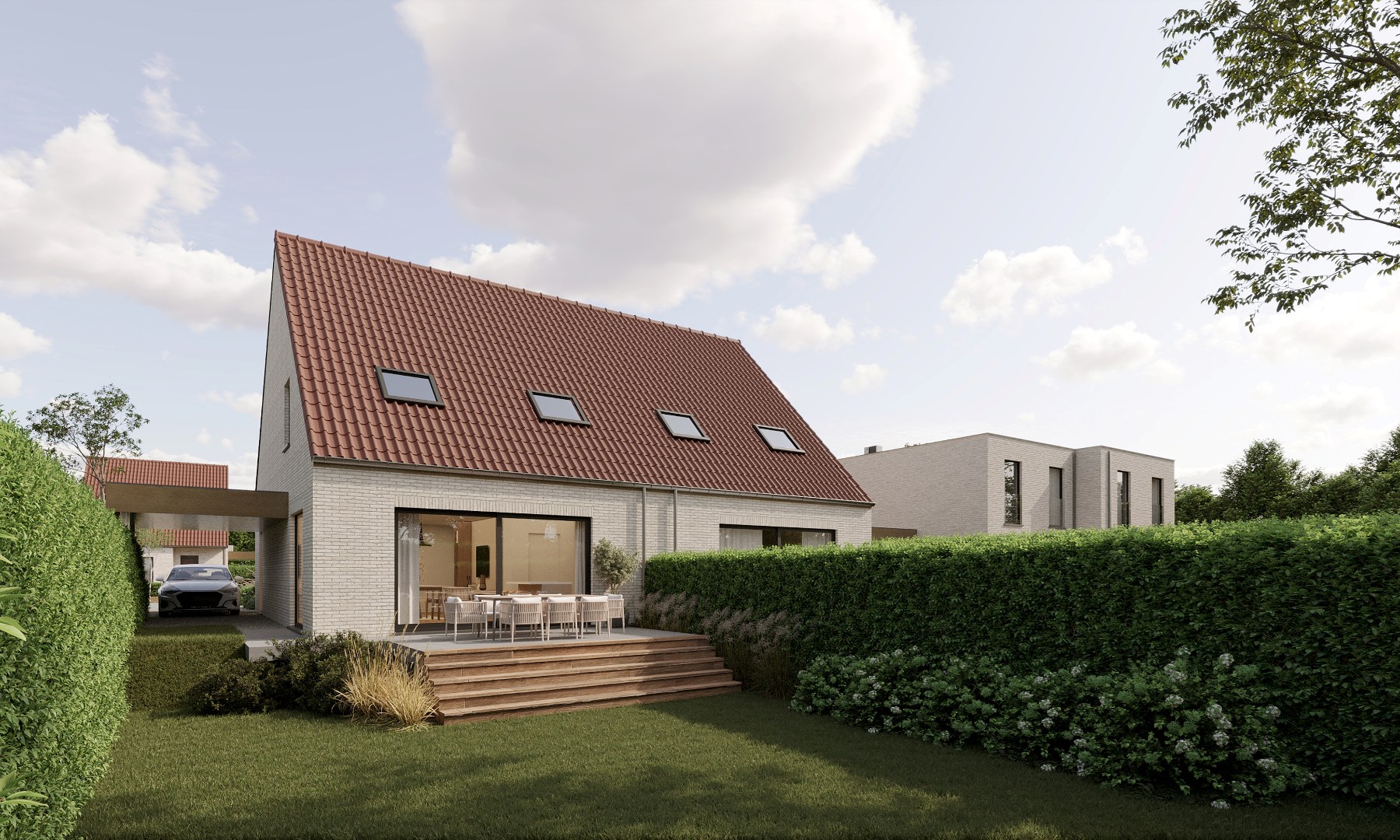 Unieke Bouwgrond (382 m²) voor open bebouwing in groene omgeving nabij kanaal Plassendale-Nieuwpoort te Leffinge 