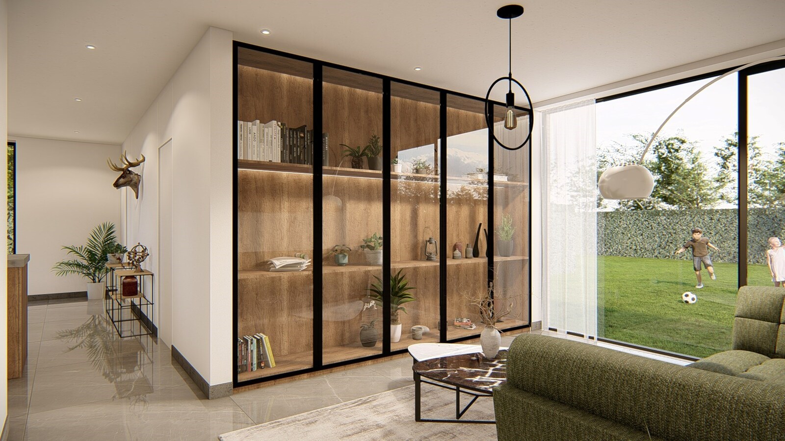 kwalitatieve nieuwbouwvilla op unieke liggen te Houthulst 