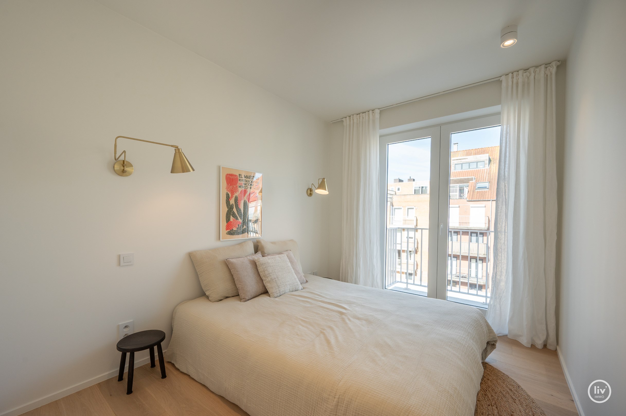 Appartement neuf unique avec 2 chambres situé dans un emplacement fantastique sur l'avenue Paul Parmentier. 