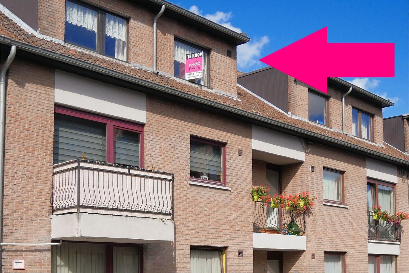 Verkocht dak appartement - Hoeselt