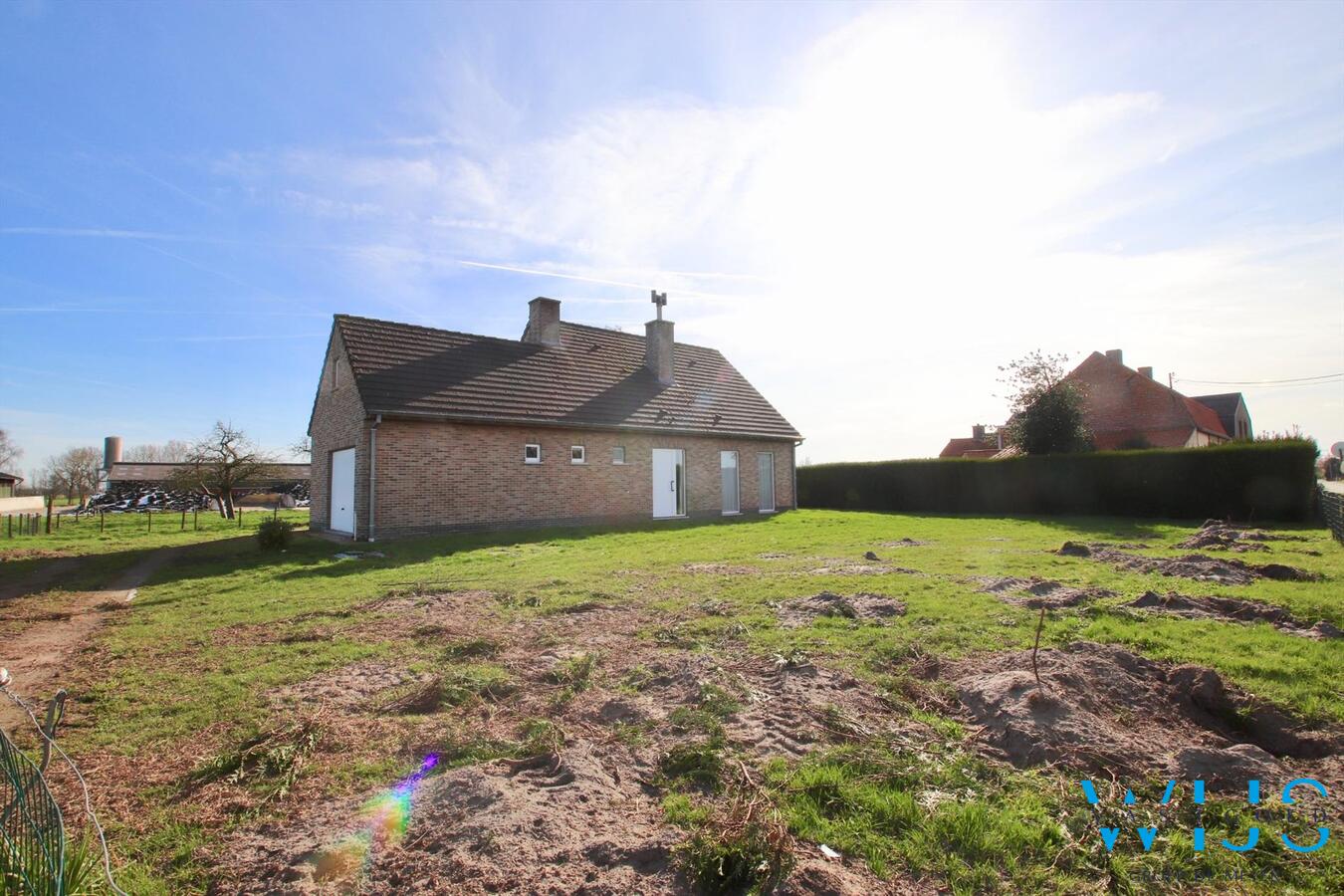 Praktisch landelijk gelegen woonhuis met 3 slaapkamers in Boekhoute! 