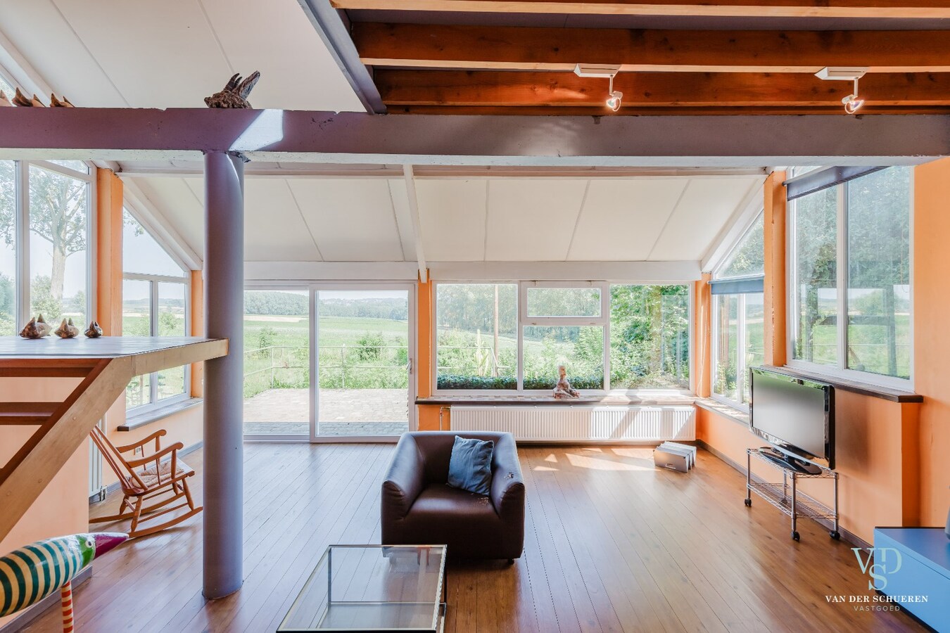 Landelijke woning met exceptioneel zicht. 