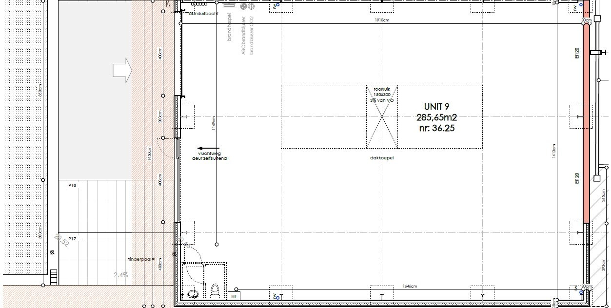 Loods te koop – 277 m² met 2 parkeerplaatsen inbegrepen op de industriezone te Ichtegem 