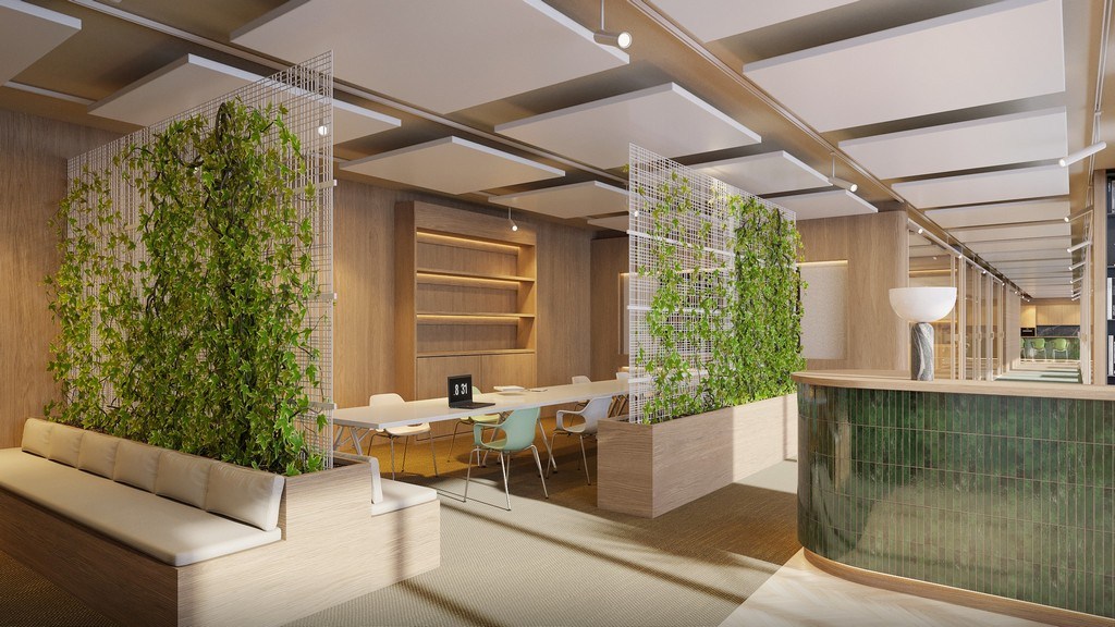 Nieuwbouw kantoren te huur aan het Houtdok te Antwerpen