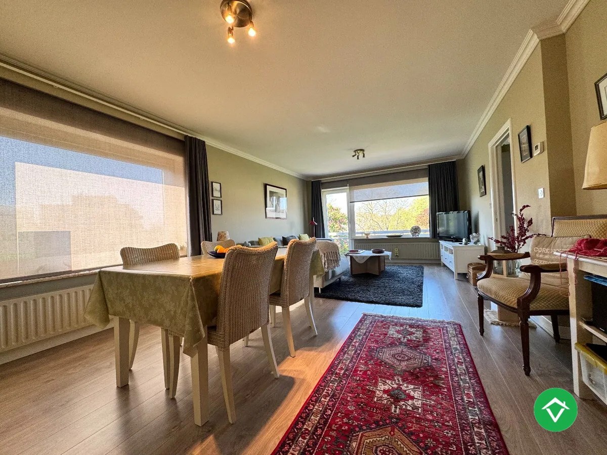 Rustig gelegen appartement met 2 slaapkamers te Assebroek 