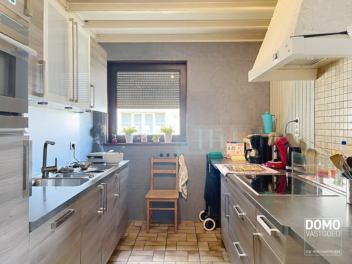 Gerenoveerde open bebouwing met tuin gelegen te Hasselt 