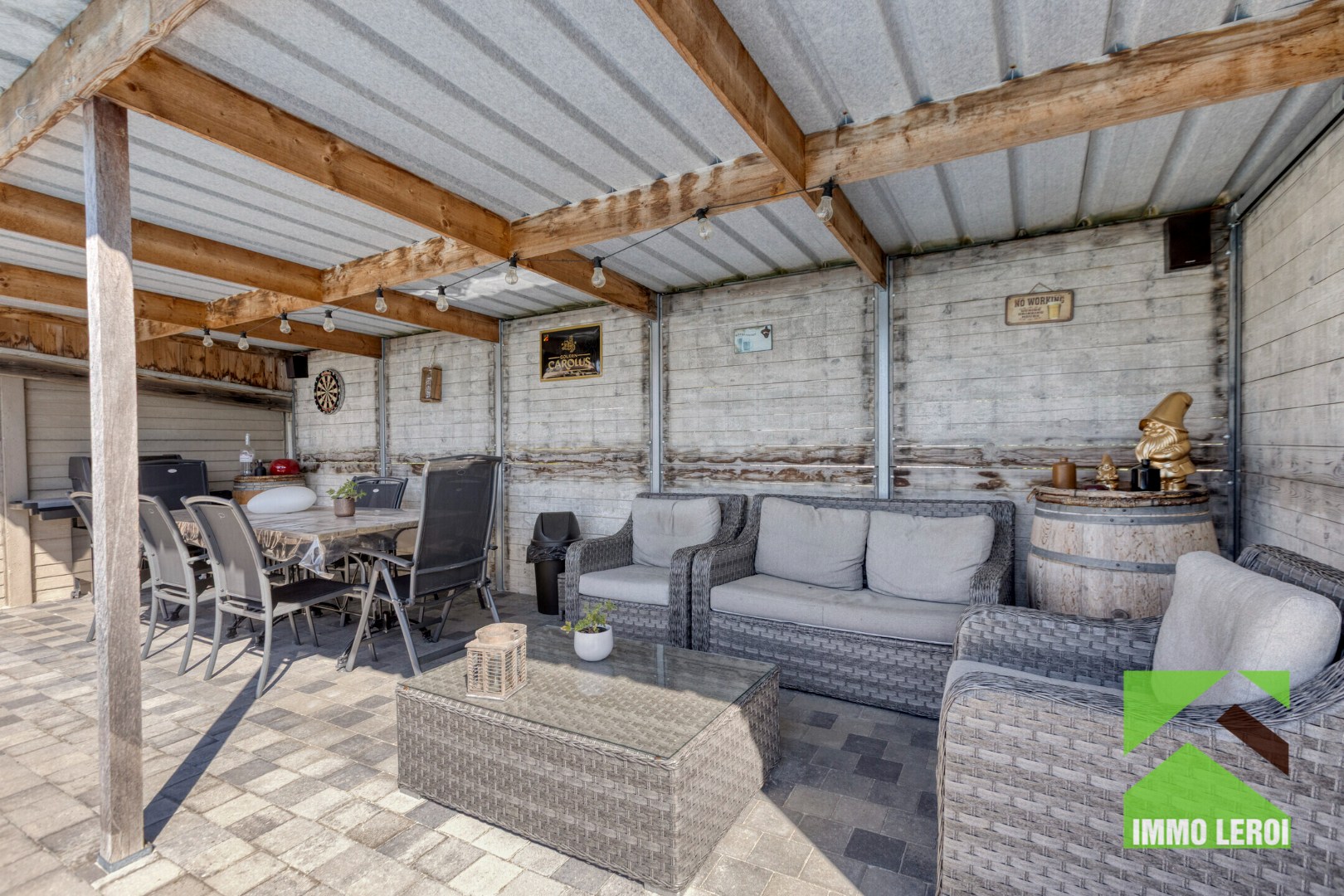 Overdekt terras