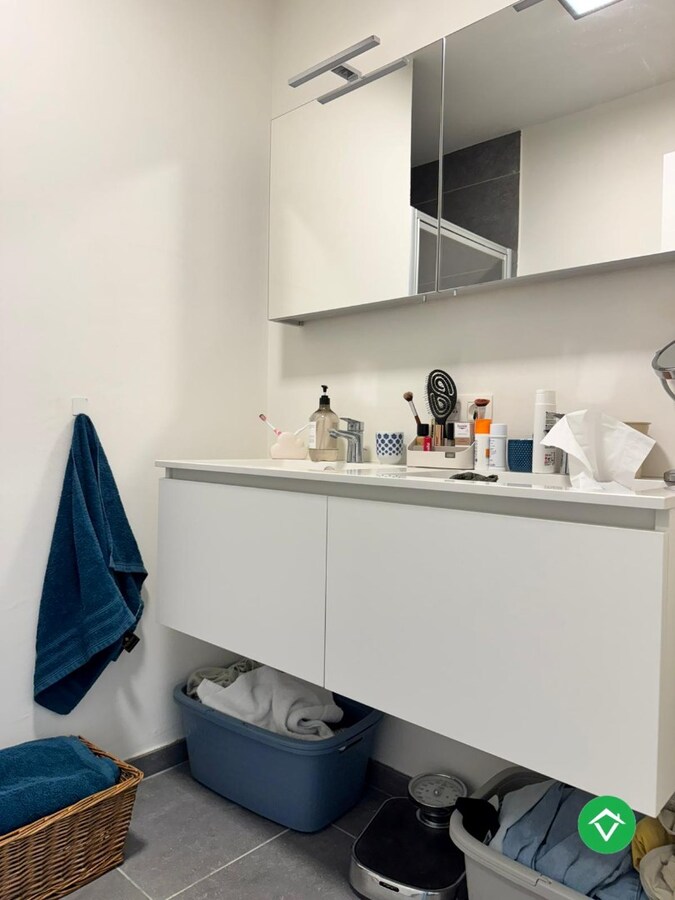 Modern 1-slaapkamerappartement met ruim terras aan de Vaartdijk in Brugge – EPC A 