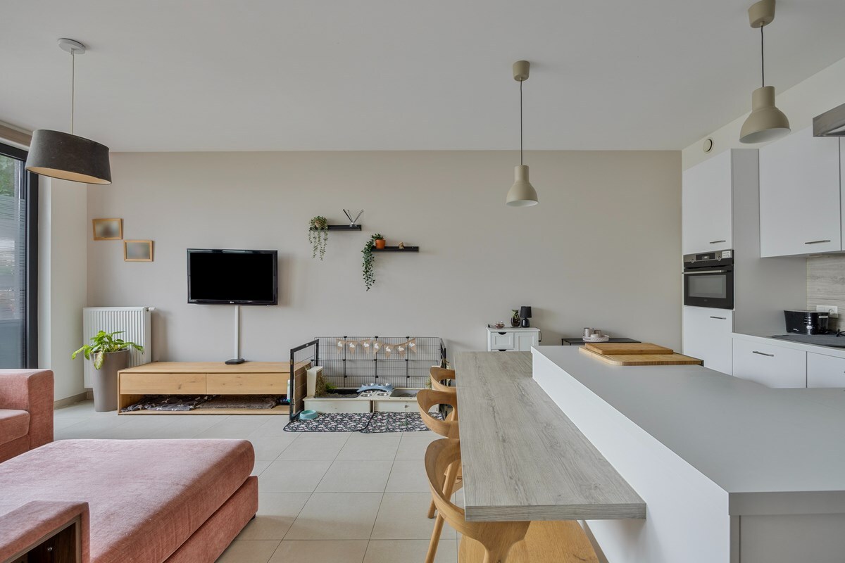 Modern appartement met terras in Evere - label B+ 