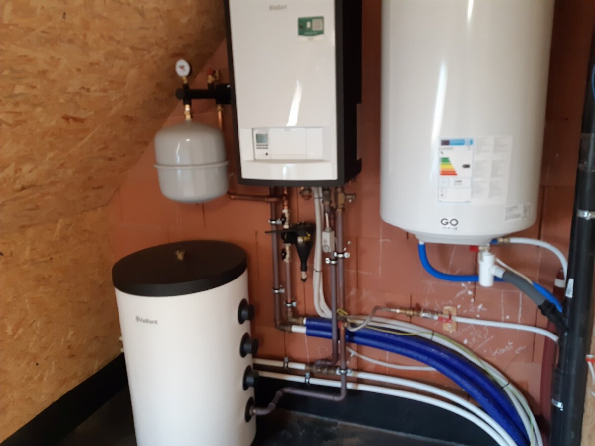 Landelijke energiezuinige Half Open 