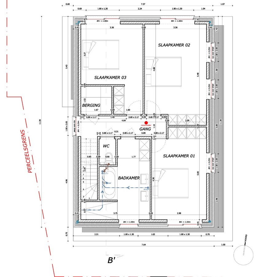 Alleenstaande nieuwbouwwoning met 3 slaapkamers en tuin te Koekelare 