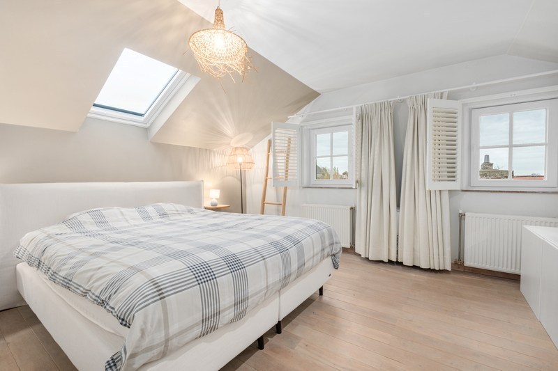 Charmante maison mitoyenne à proximité de Knokke avec des vues dégagées. 