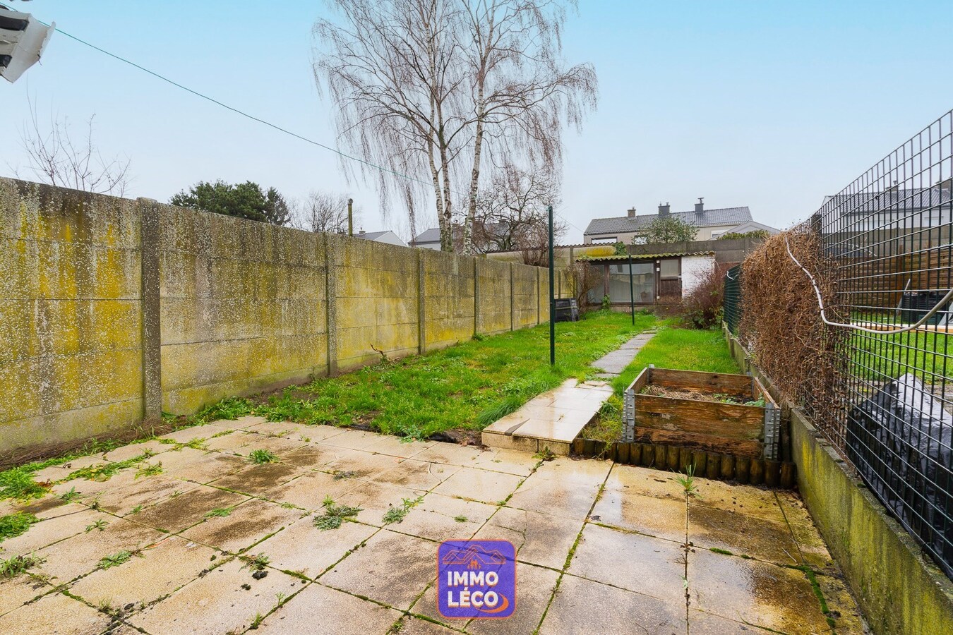 Maison très saine avec 3 chambres et jardin 