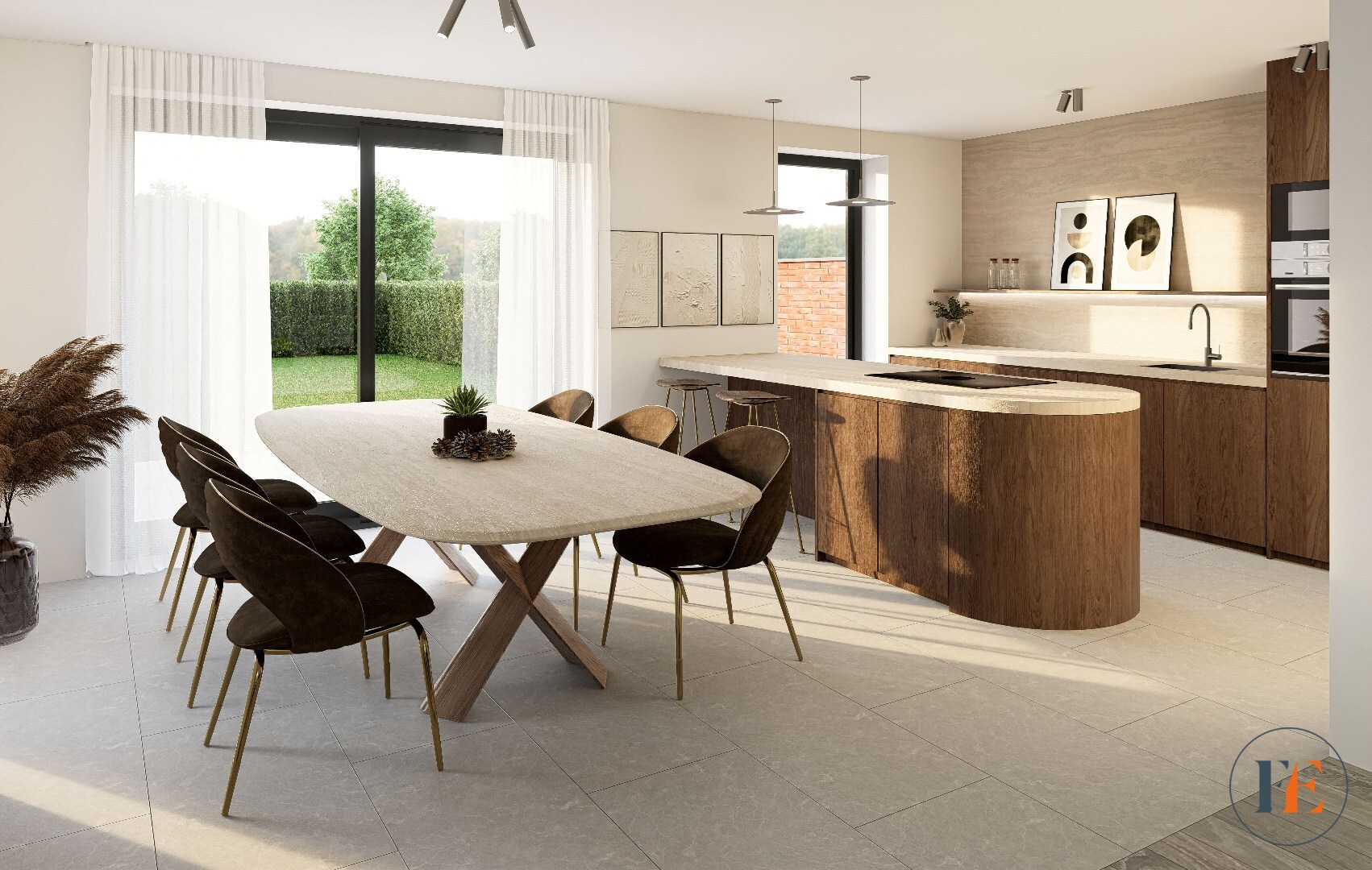 Nieuwbouw woningen  te Drongen 