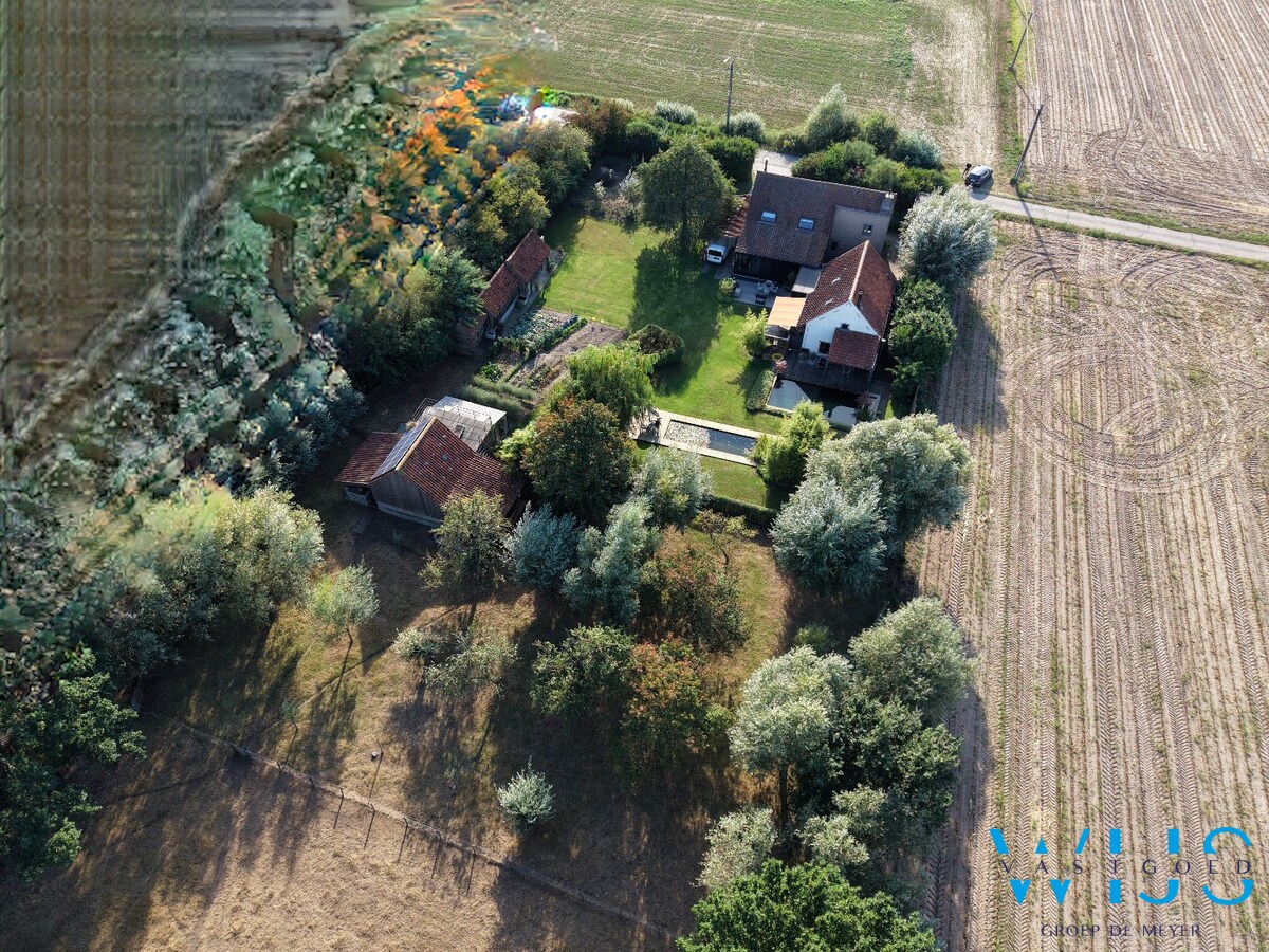Unieke landelijke eigendom op 7.114 m² te Bassevelde 