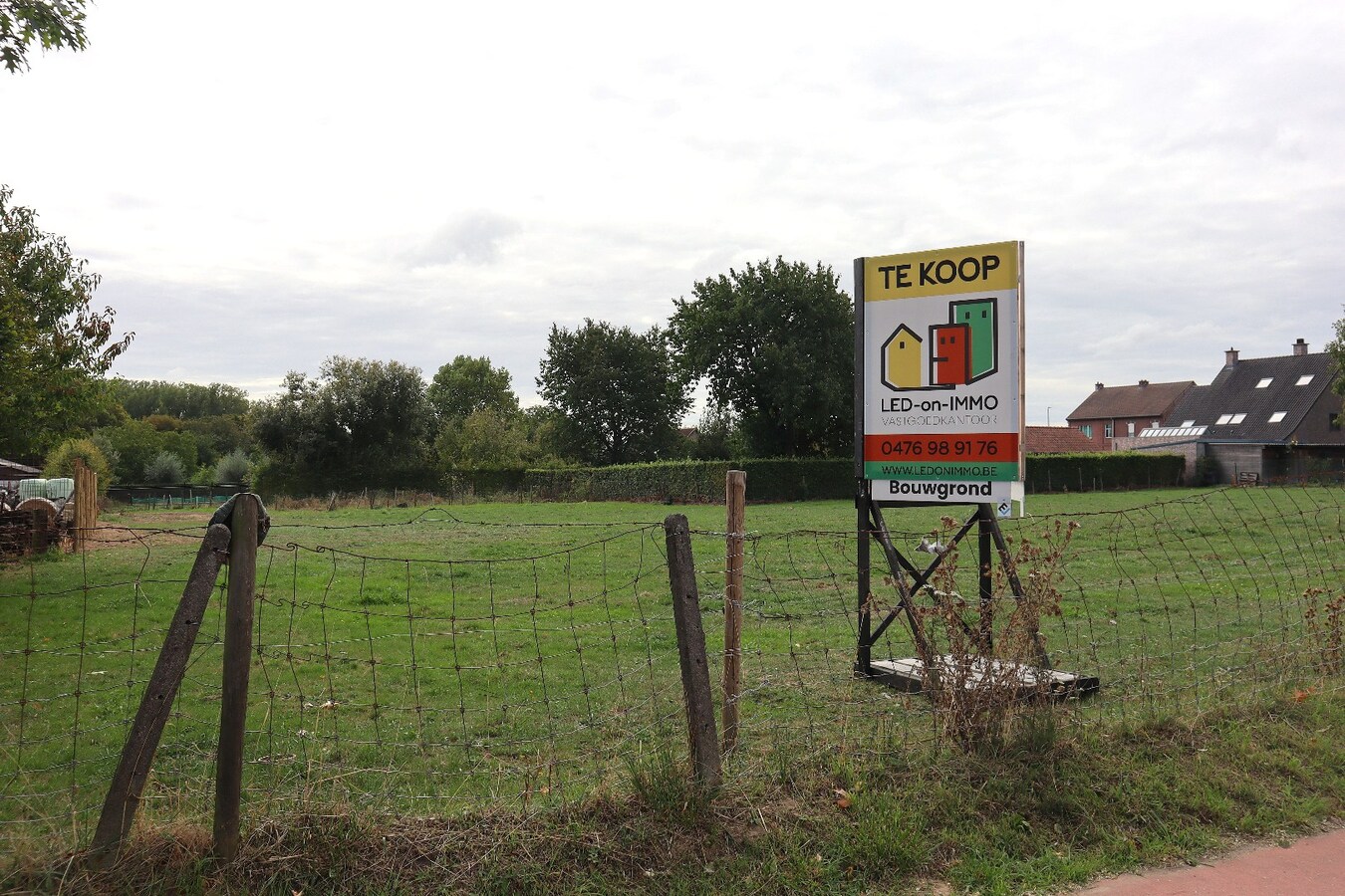 Mooi perceel voor OPEN BEBOUWING te Boutersem 