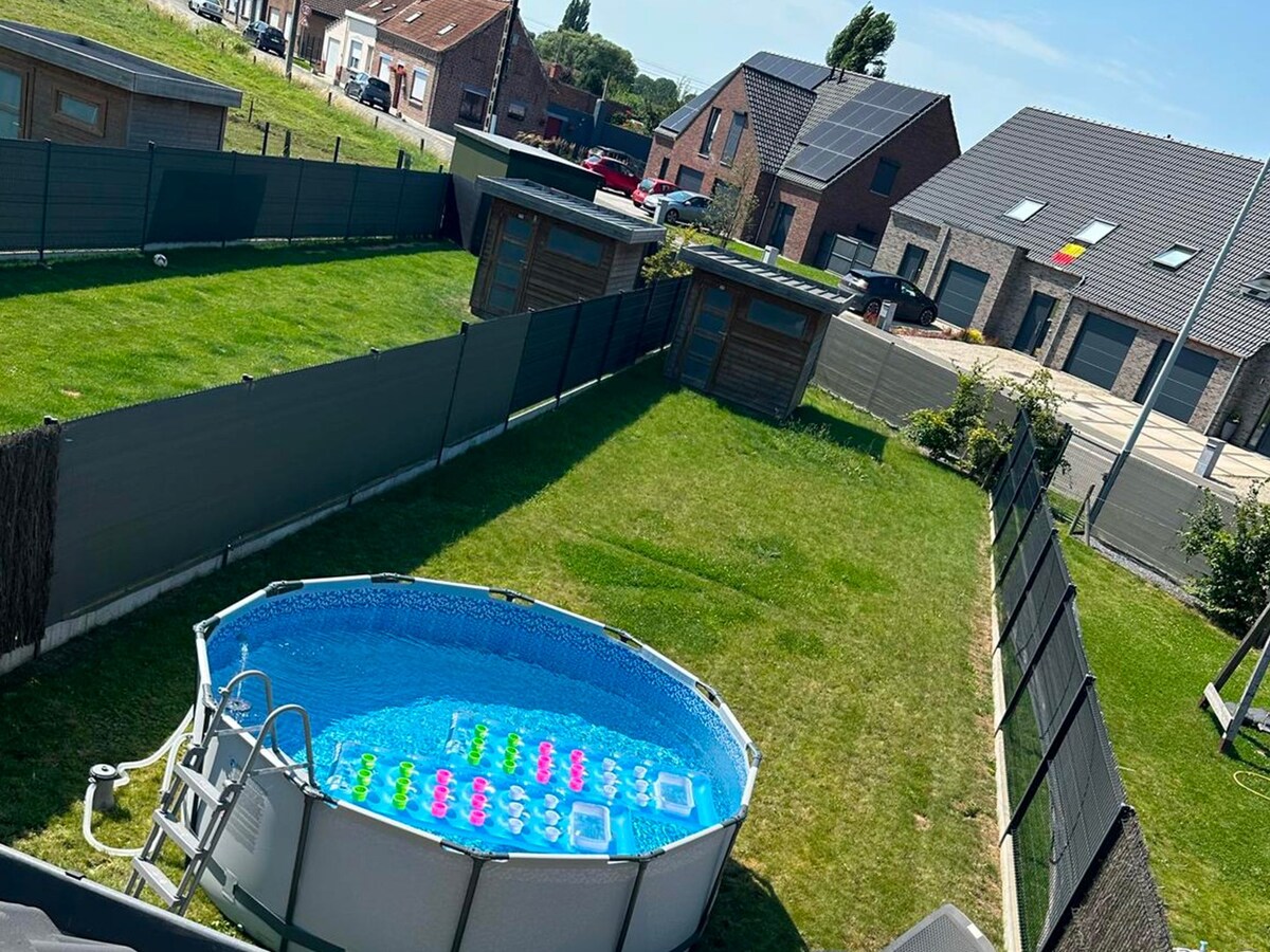 Magnifique maison située entre Mouscron et Tournai ! 