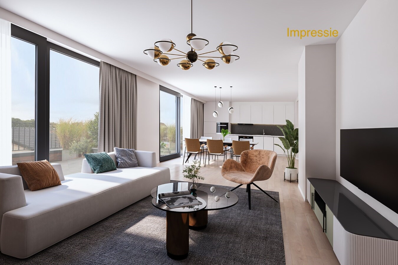 Verkocht dak appartement - Brecht