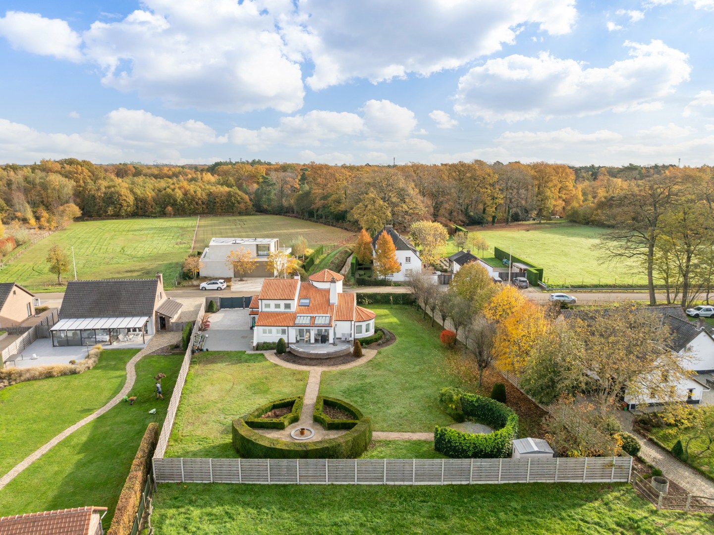 Volledig omheind terrein