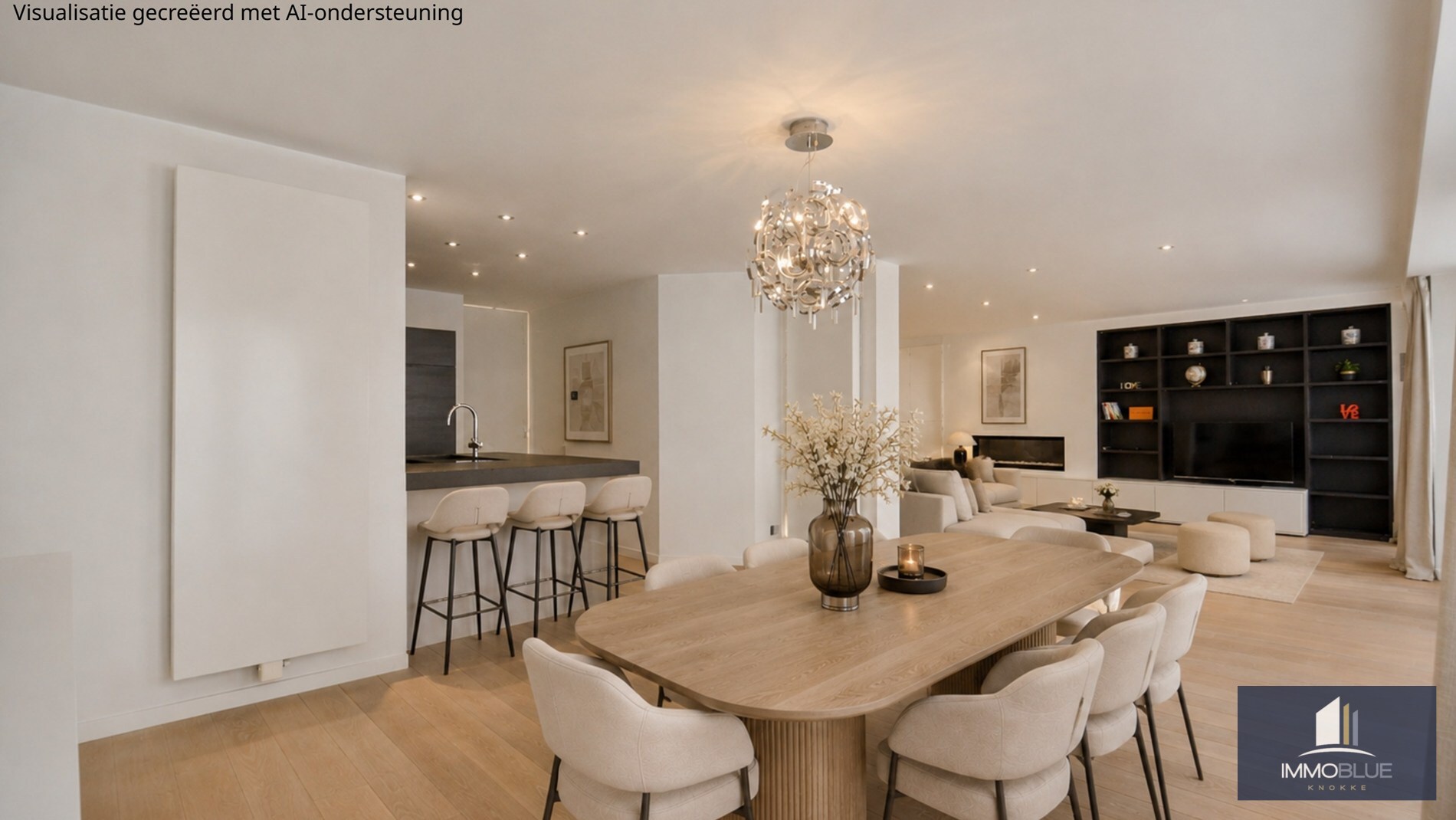 Topaanbieding – Uitzonderlijk ruim appartement gelegen in een stijlvolle residentie. 