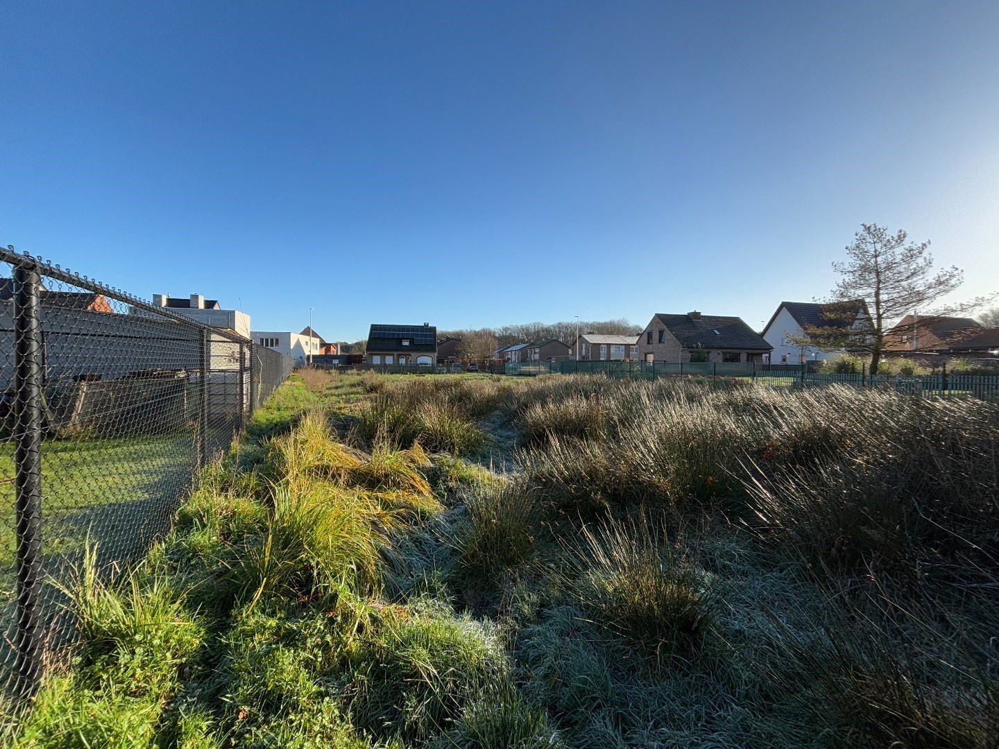 Bouwgrond van 9a 31ca voor halfopen bebouwing in Ham 