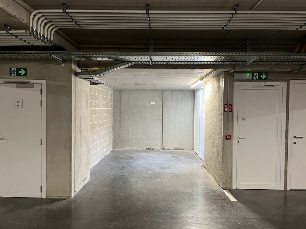 Ondergrondse autostaanplaats nabij centrum Gavere 