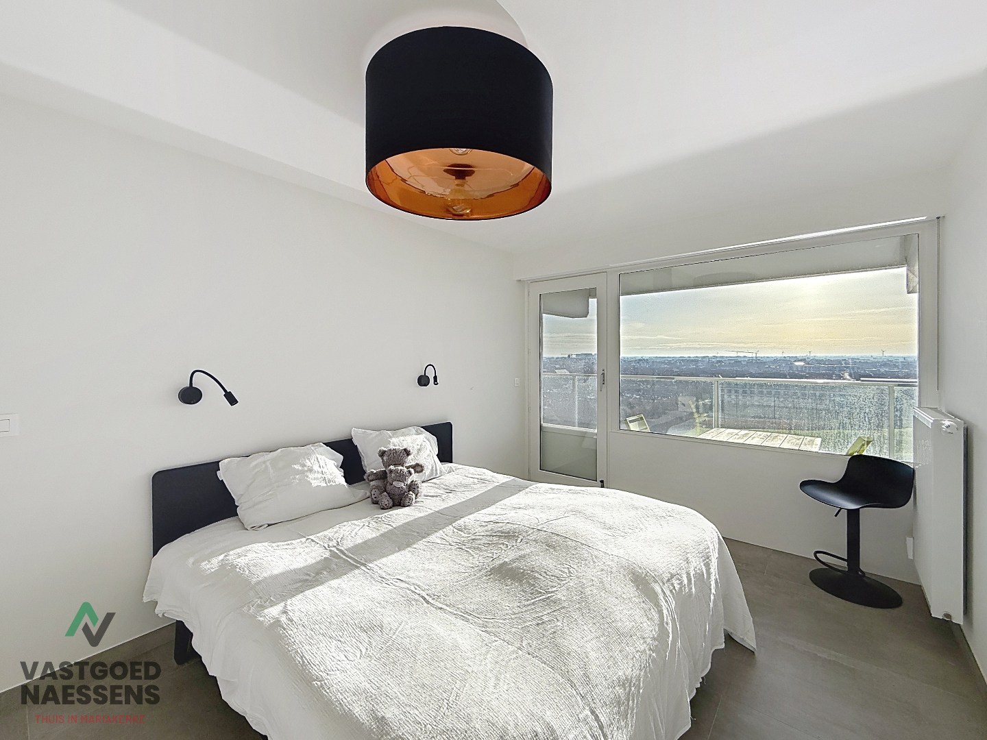 Magnifique appartement de 2 chambres avec vue panoramique. 