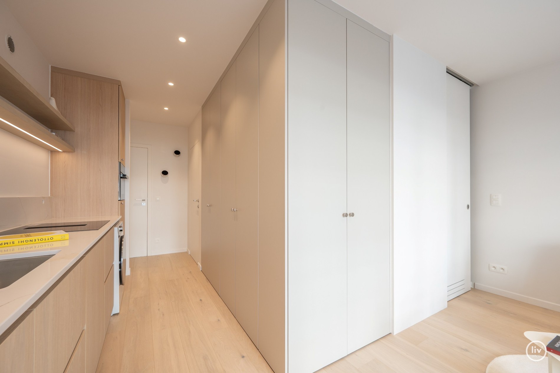 Aangenaam 1-kamer appartement met terras op een topligging in de Van bunnenlaan te Knokke ( renovatie 2026) 