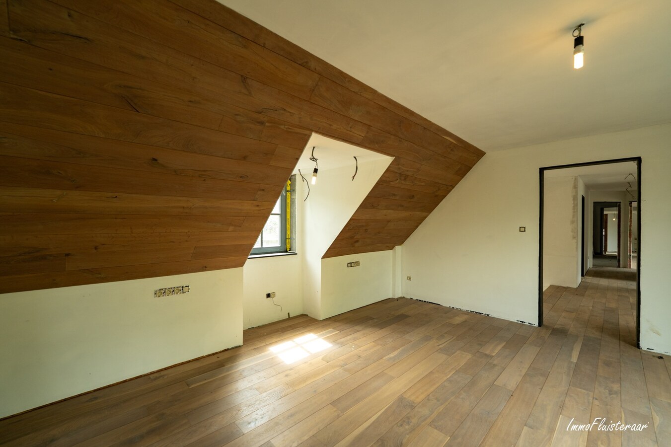 Hoogwaardige ruwbouwvilla met bijgebouw en weide 