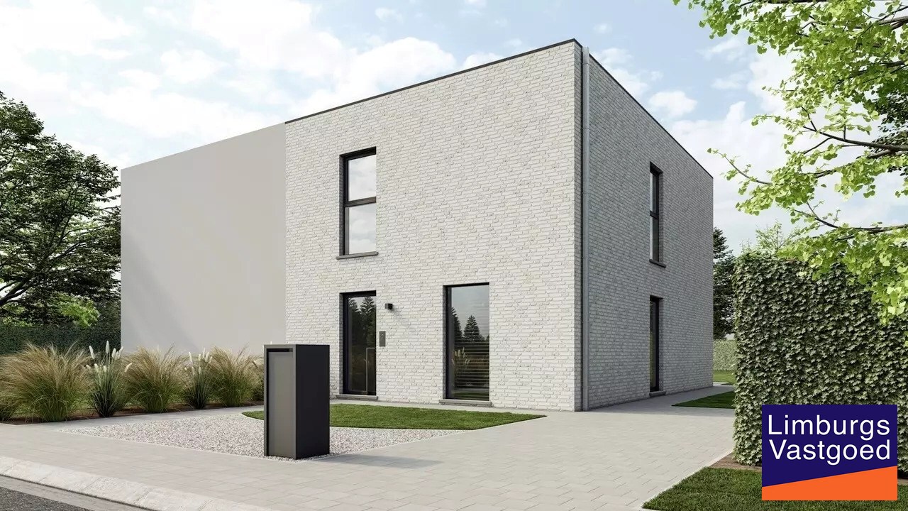 Nieuwbouwwoning, halfopen bebouwing, LOT 2, voor halfopen bebouwing, 4a 89ca, te Houthalen-Helchteren 