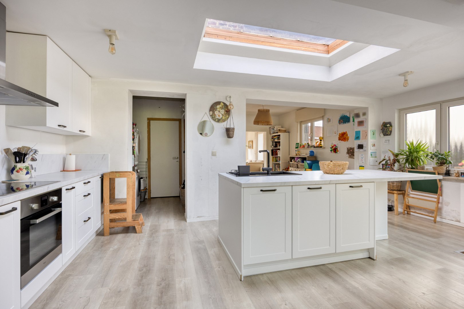 4 gevel VILLA met 3 slaapkamers + bureau, ruime tuin – 1652 ALSEMBERG (BEERSEL) 