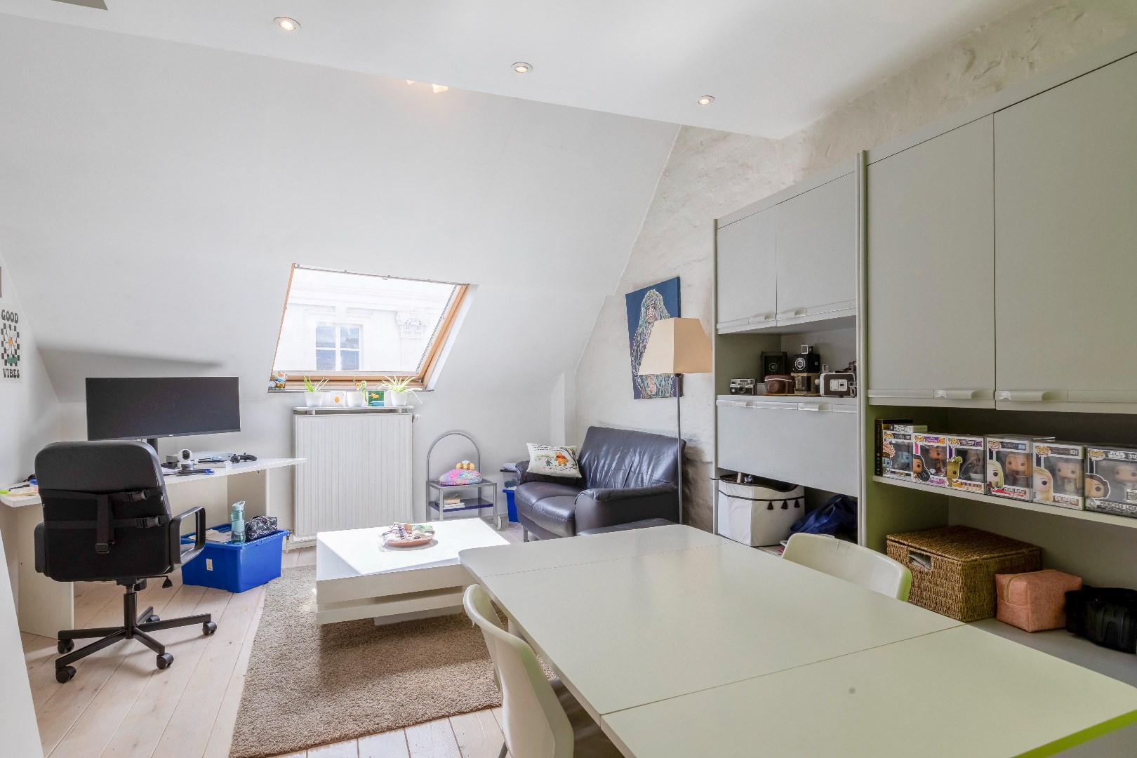 Topper ! Studio met mezzannine en terras in Gent 