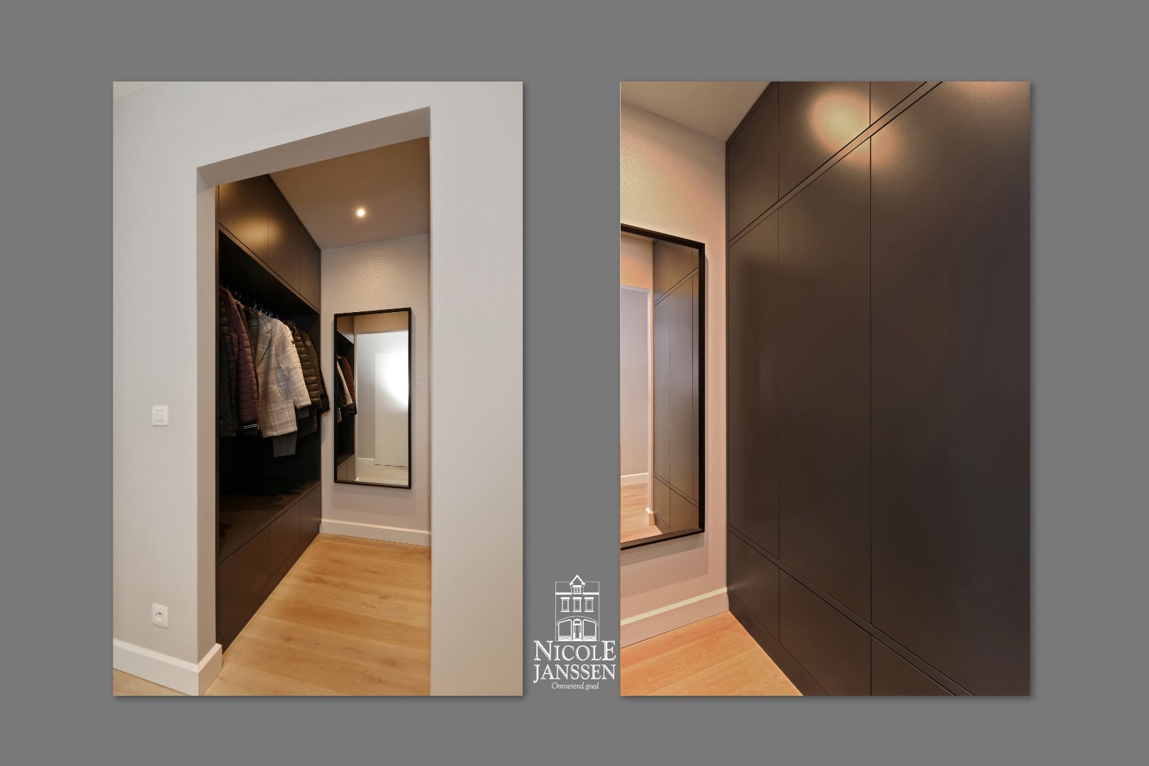 Praktische ingebouwde kasten