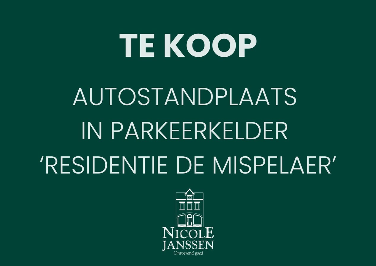 Te koop parkeerplaats - Maasmechelen