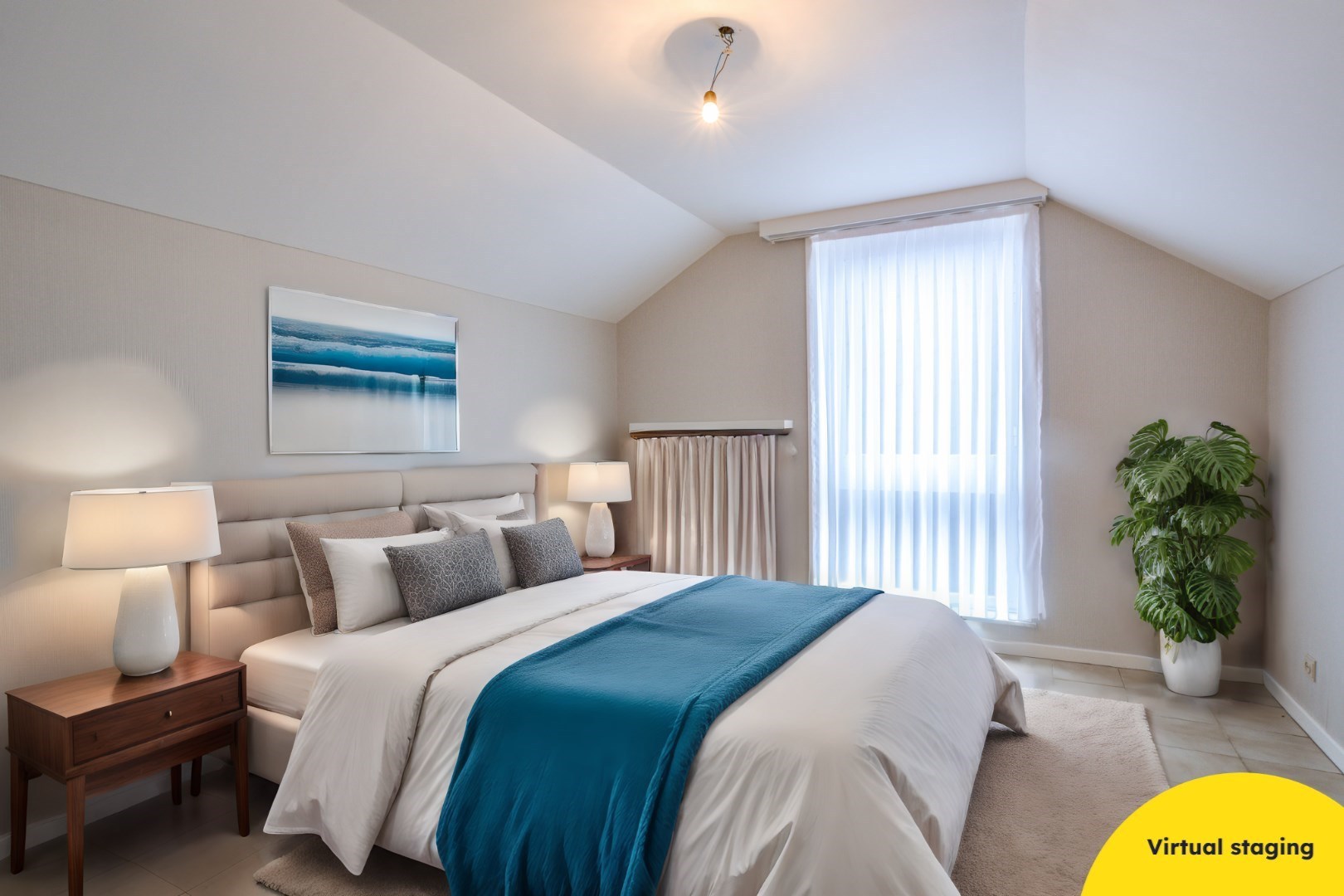 Duplex appartement met 2 slpks en 2 garages in centrum Eernegem 