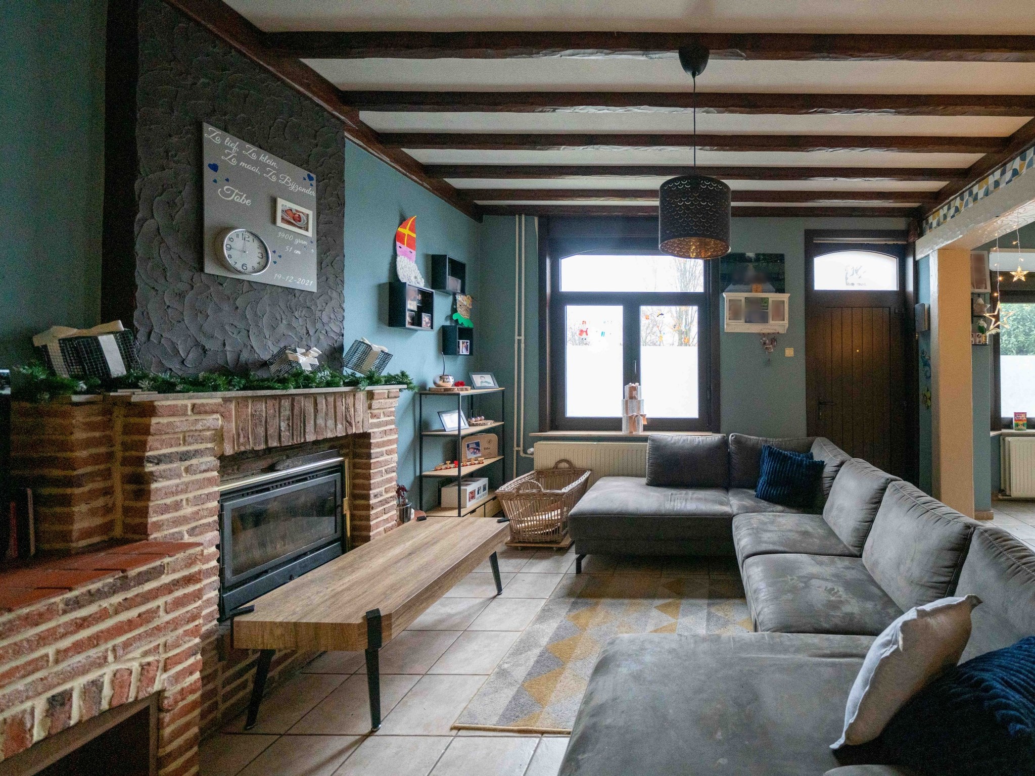 Eengezinswoning met 3 kamers, garage en tuin 