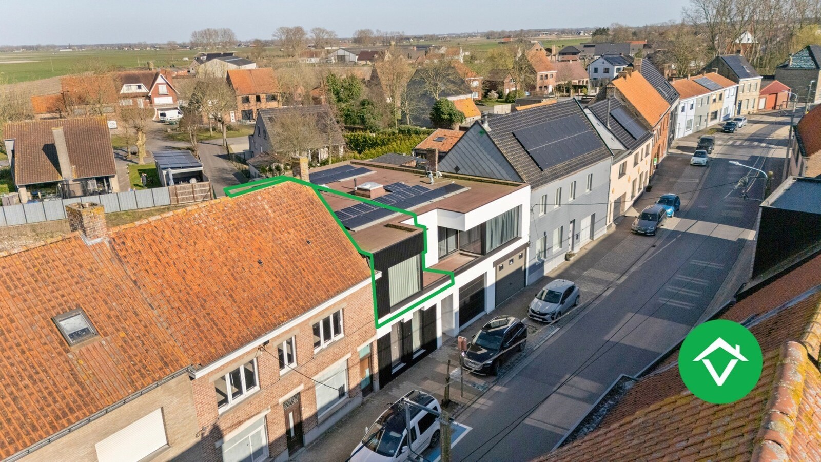 Appartement met autostandplaats te Leke 