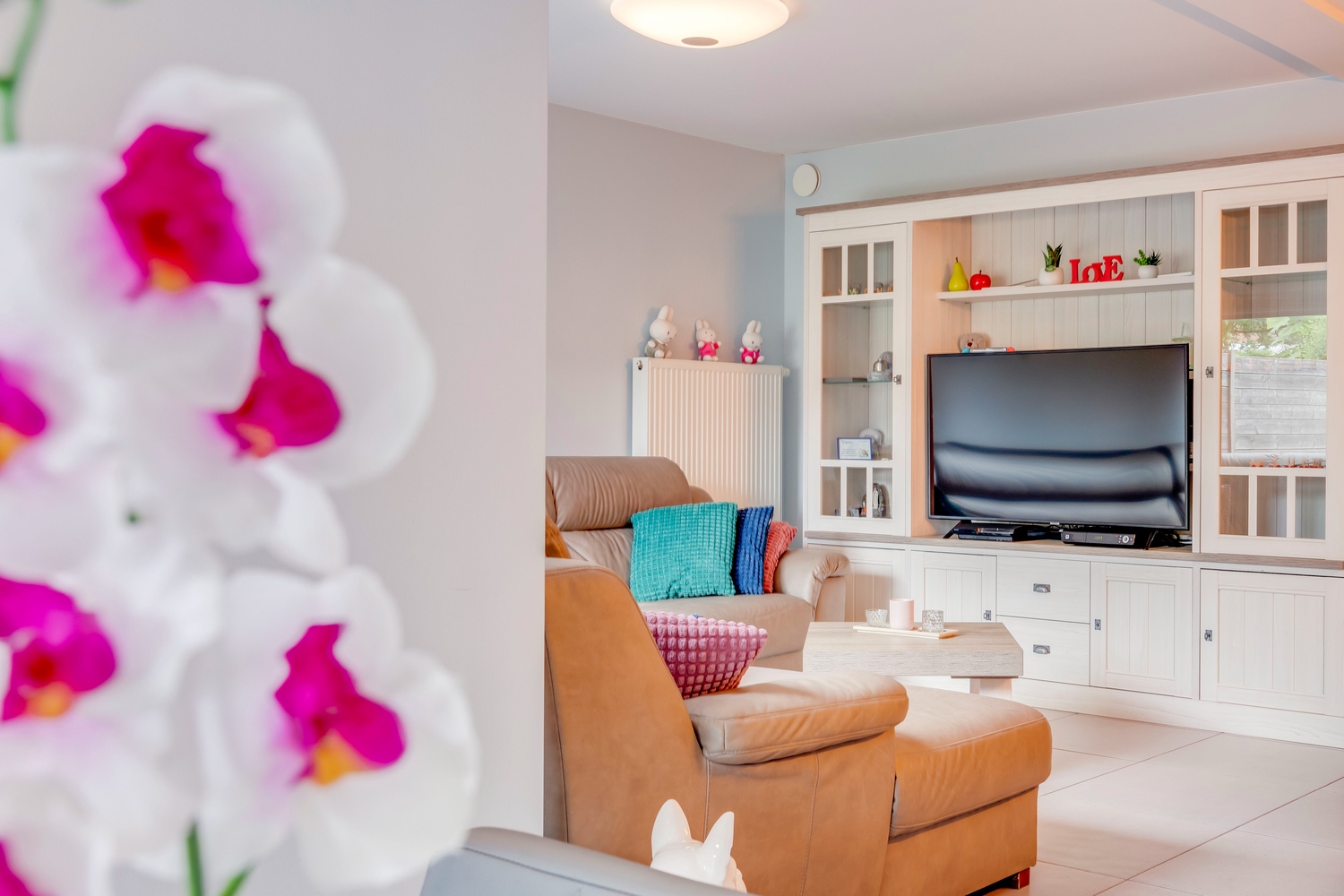 Subliem gelegen, recent gebouwde woning te Aalst. 