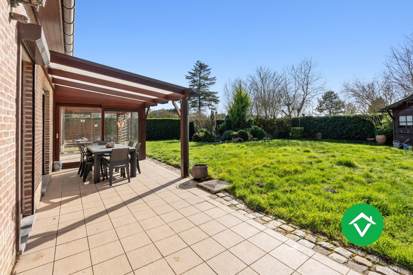 Rustig gelegen alleenstaande woning met 3 slaapkamers en garage te Nieuwpoort 