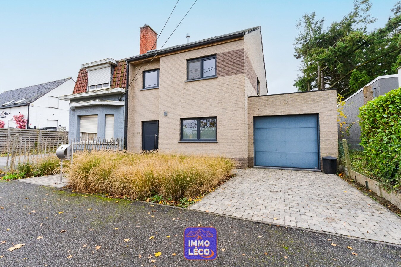 3 façades avec garage, parking et jardin, COUP DE COEUR ! 