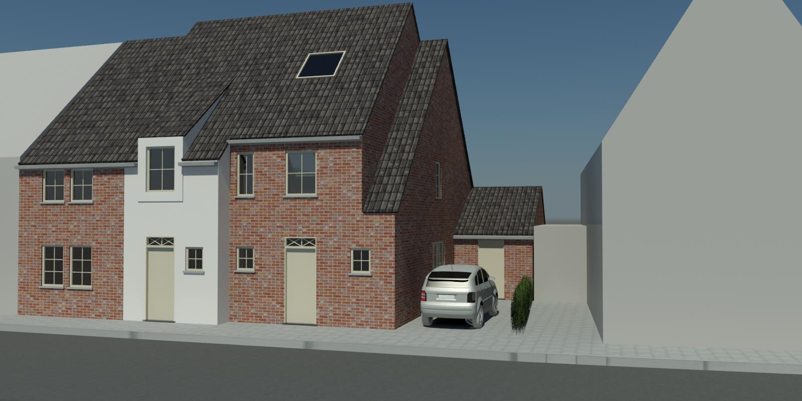 Prachtige casco nieuwbouwwoning in hartje Zerkegem 