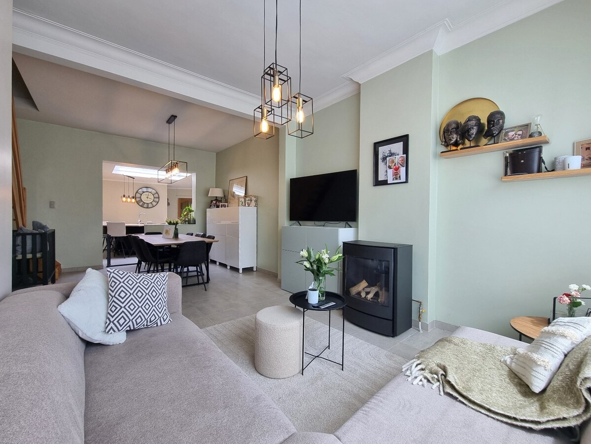 Toffe woning met zeer diepe tuin (467m²) te Koolkerke 