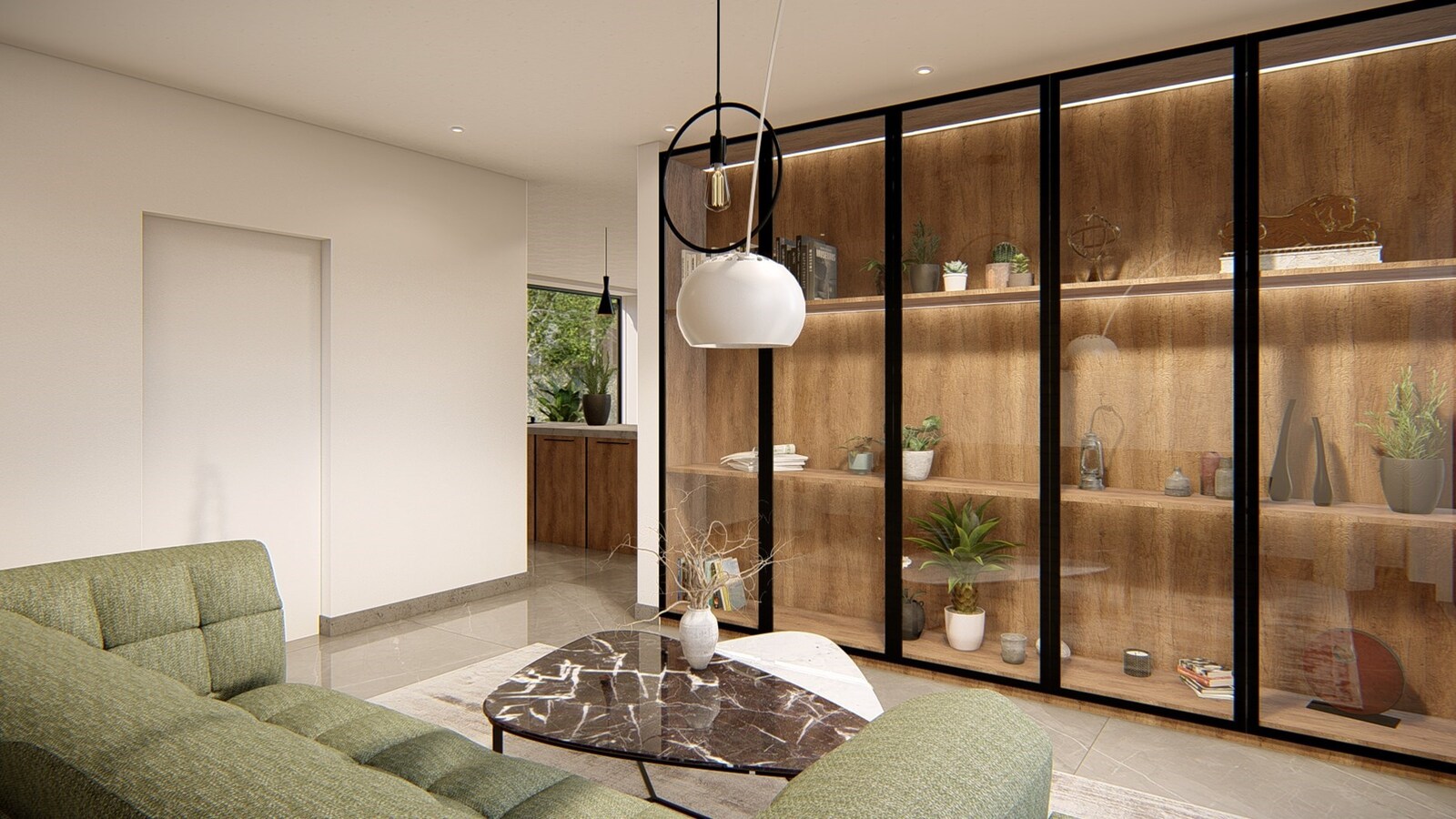 kwalitatieve nieuwbouwvilla op unieke liggen te Houthulst 