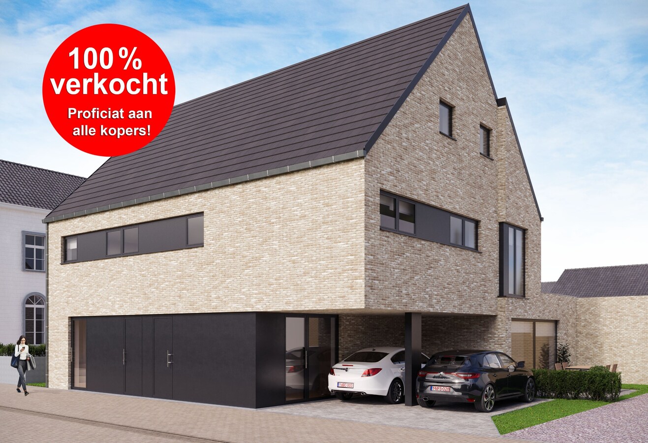 Nieuwbouwwoningen - 2 % REGISTRATIE MOGELIJK 