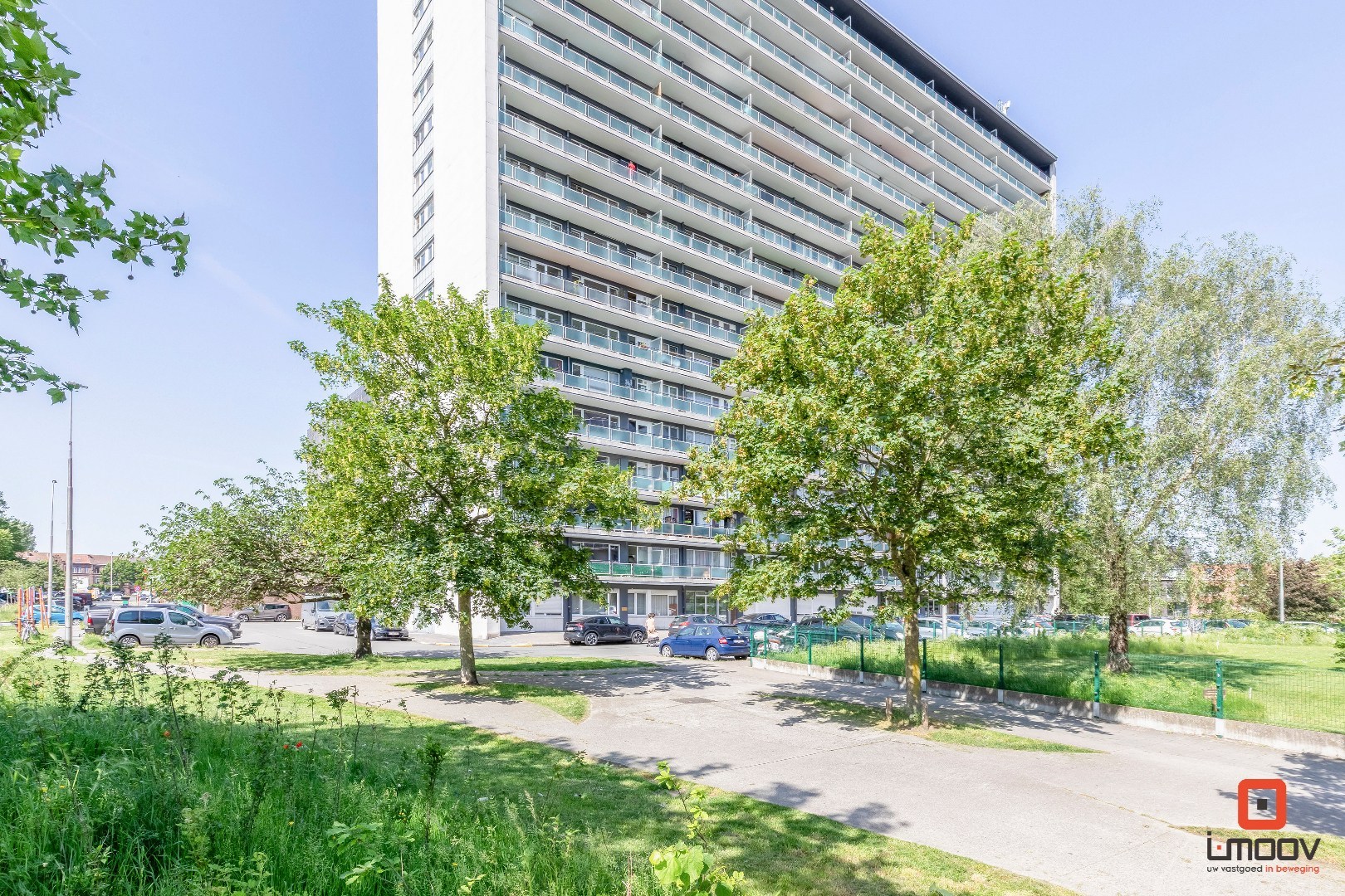Ruim appartement met 3 slaapkamers en panoramisch zicht over Gent 