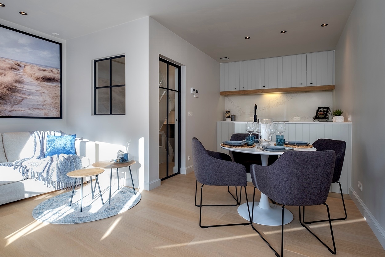 Woning met handelsglvl op unieke zichtlocatie vlakbij het strand - Heist 