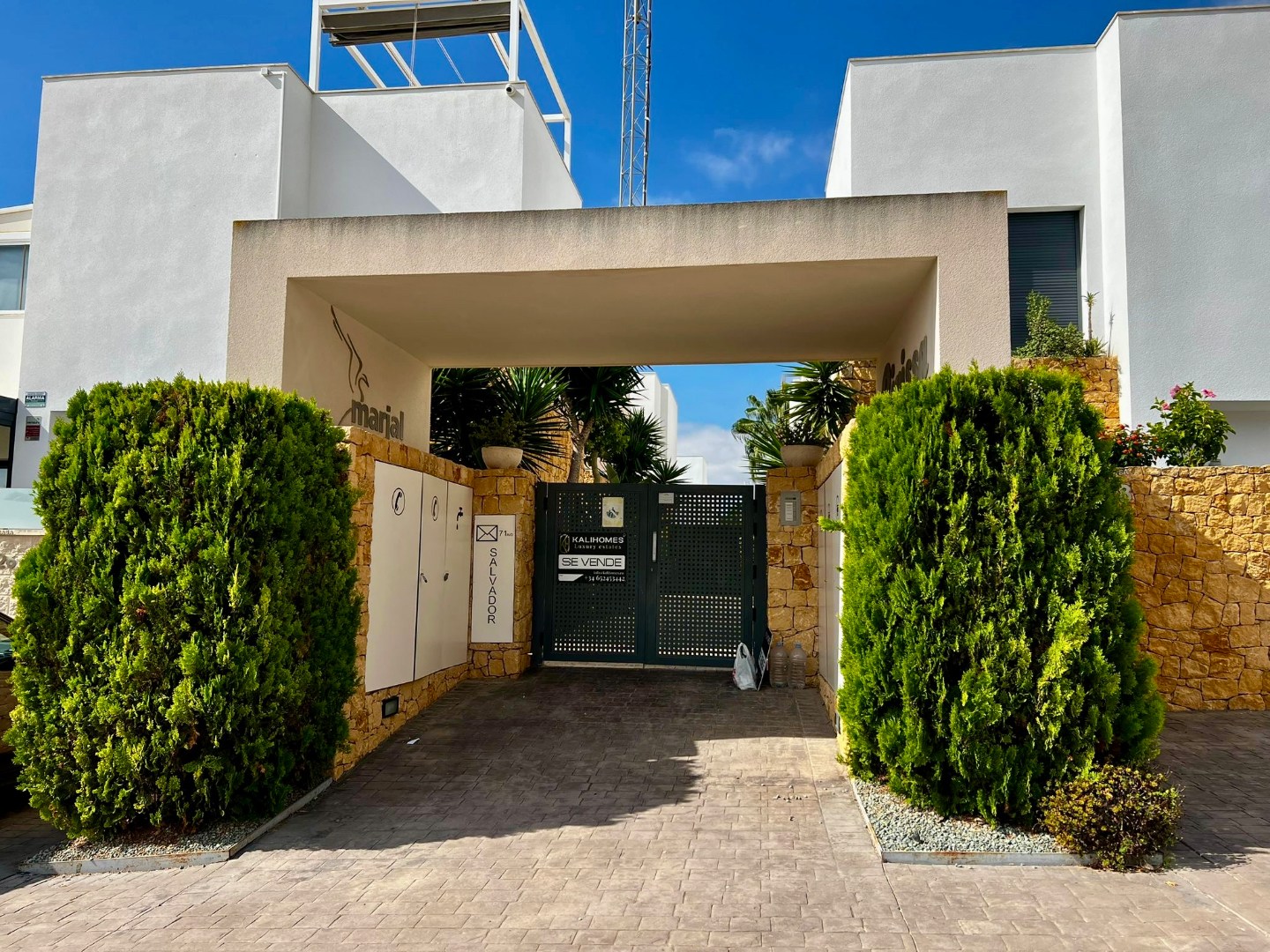 Afgesloten residentie